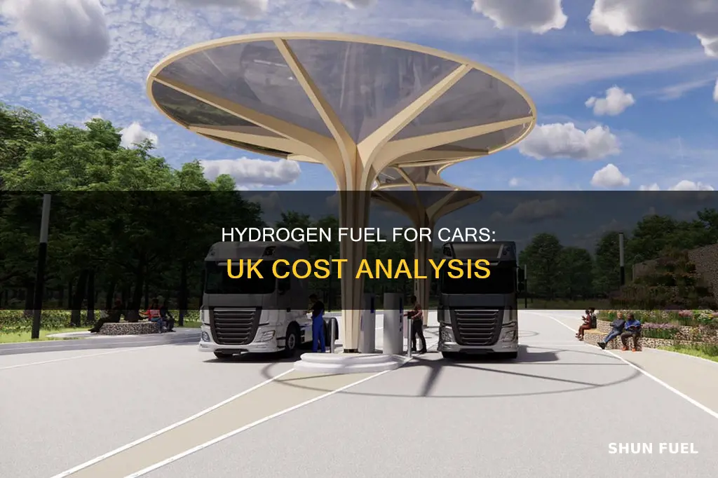 how much is hydrogen fuel for cars uk