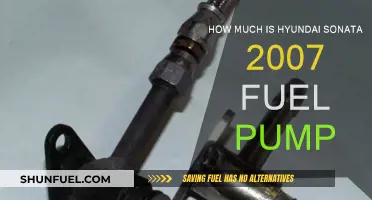 Fuel Pump Cost for Hyundai Sonata 2007 Models