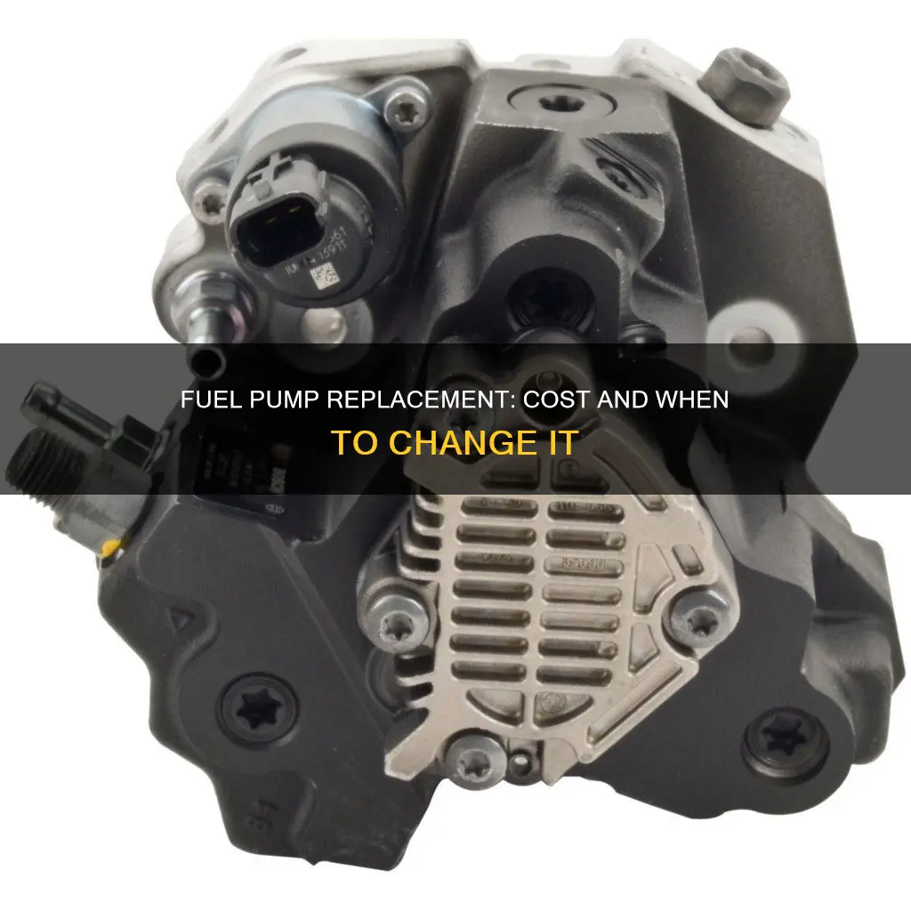 how much is it for a fuel pump replacement
