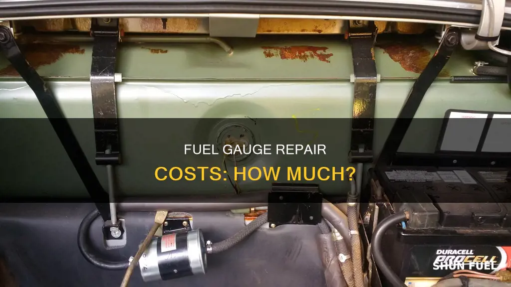 how much is it to fix a broken fuel gauge