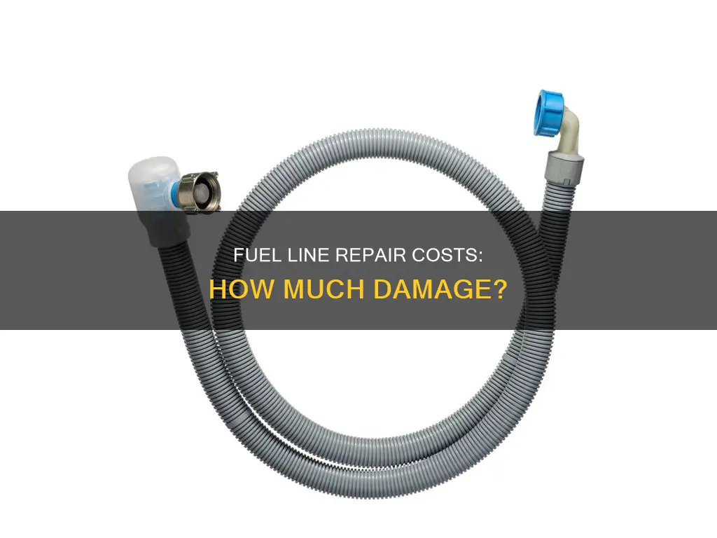 how much is it to fix a fuel line