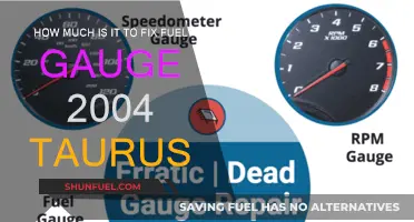 Affordable Fuel Gauge Repair for Your 2004 Taurus