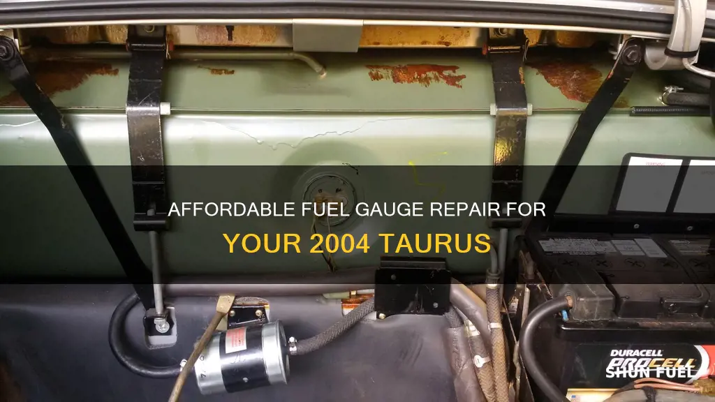 how much is it to fix fuel gauge 2004 taurus