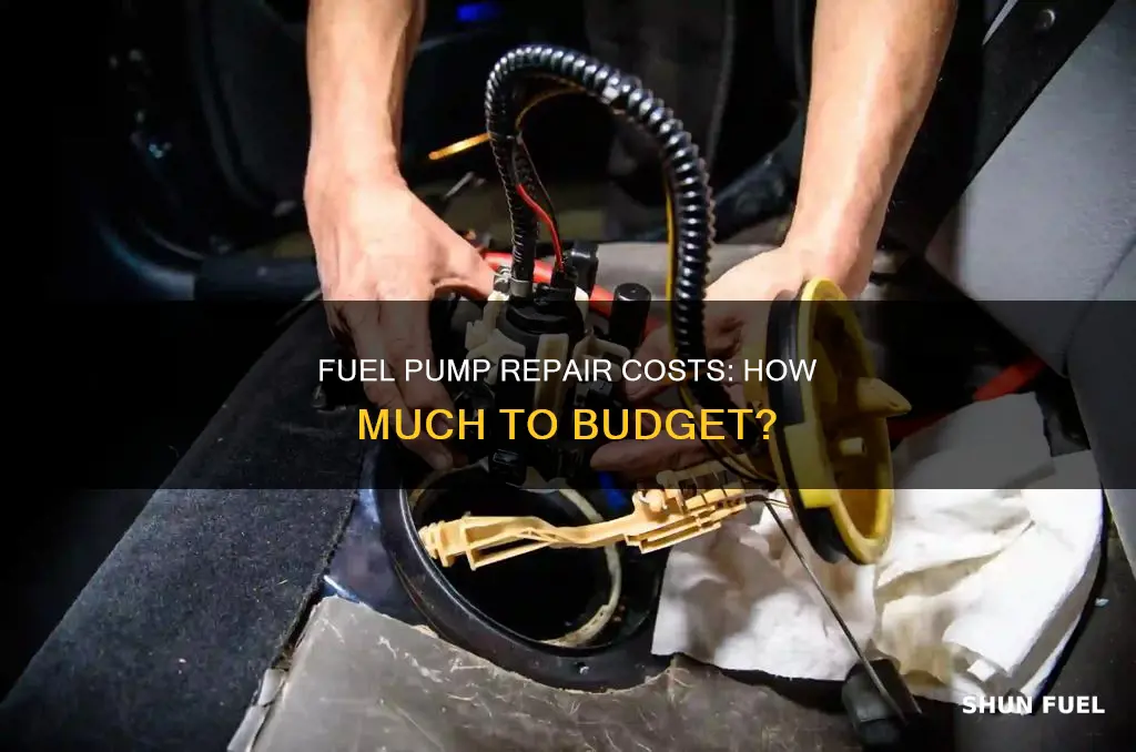 how much is it to fix fuel pump