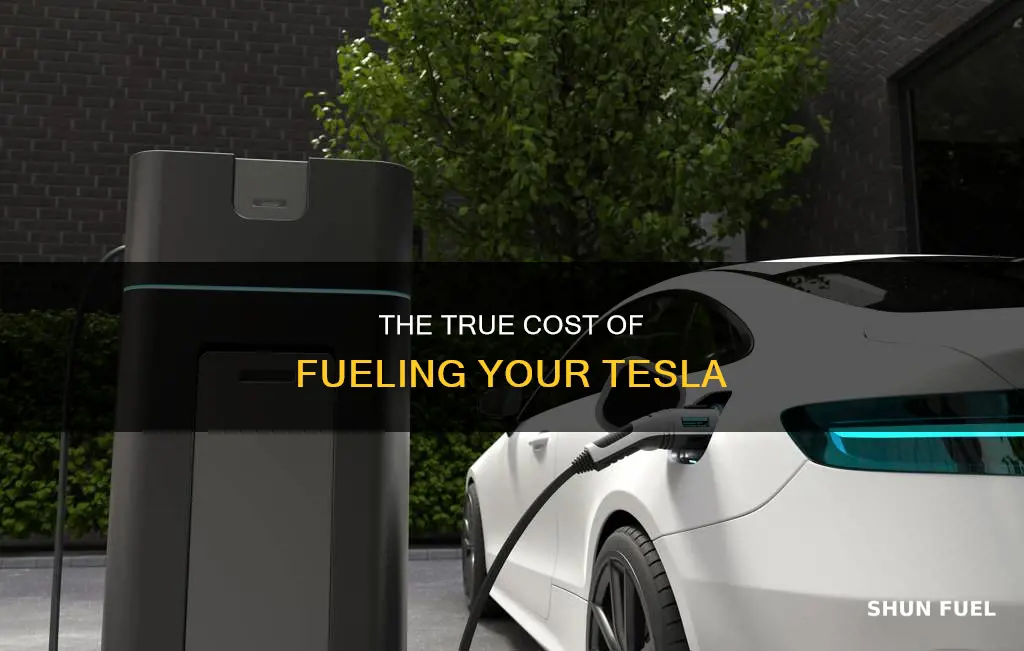 how much is it to fuel a tesla