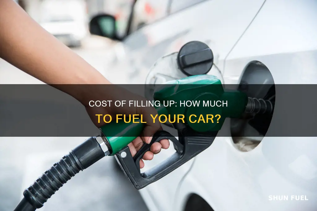 how much is it to fuel fill a car