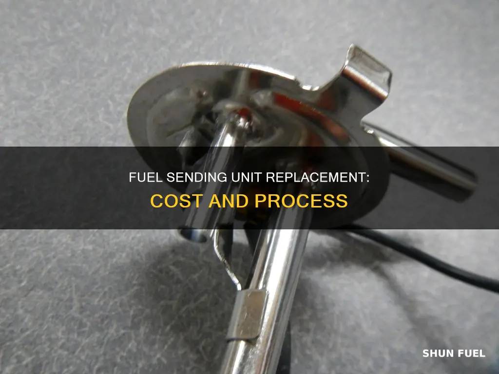 how much is it to replace a fuel sending unit
