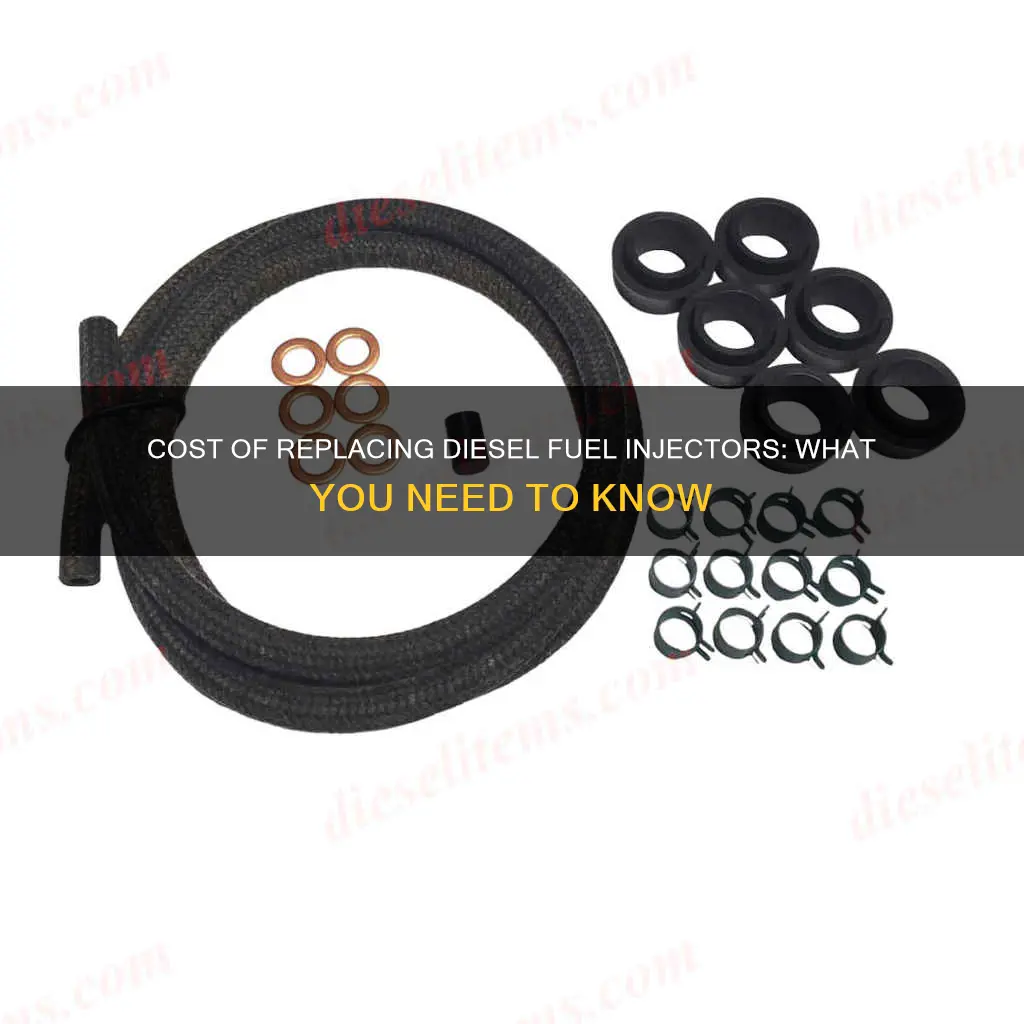 how much is it to replace diesel fuel injectors