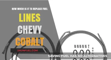 Chevy Cobalt Fuel Line Replacement: Cost Breakdown and Factors