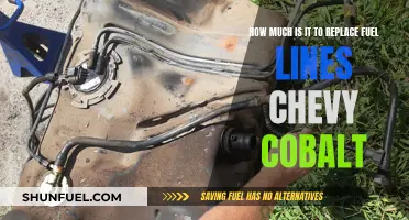 Fuel Line Replacement: Chevy Cobalt Cost and Process