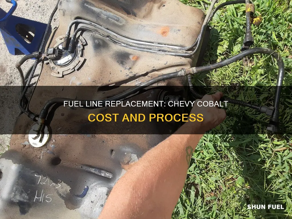 how much is it to replace fuel lines chevy cobalt