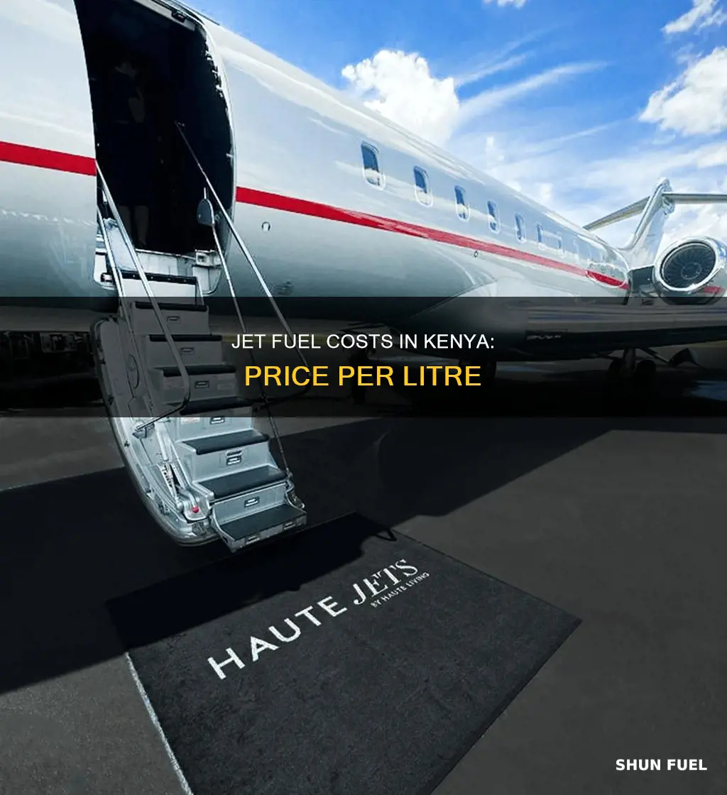 how much is jet fuel per litre in kenya