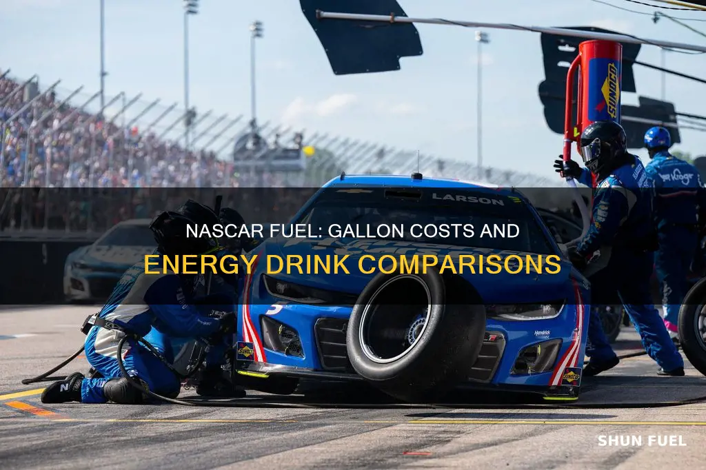 how much is nascar fuel per gallon