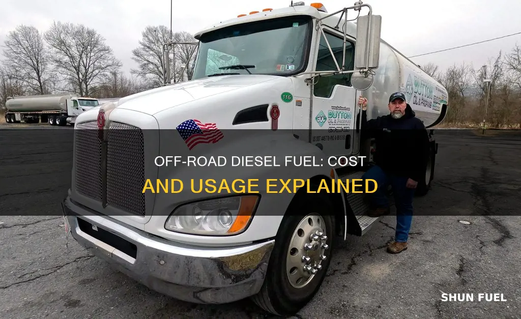 how much is off road diesel fuel