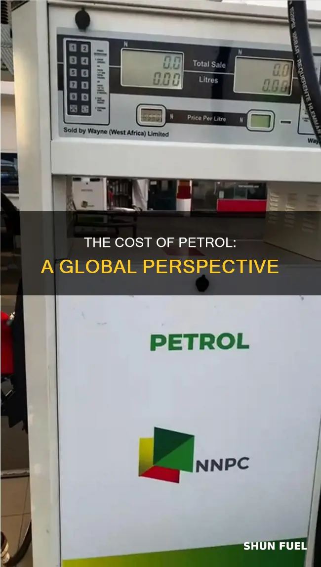 how much is petrol fuel