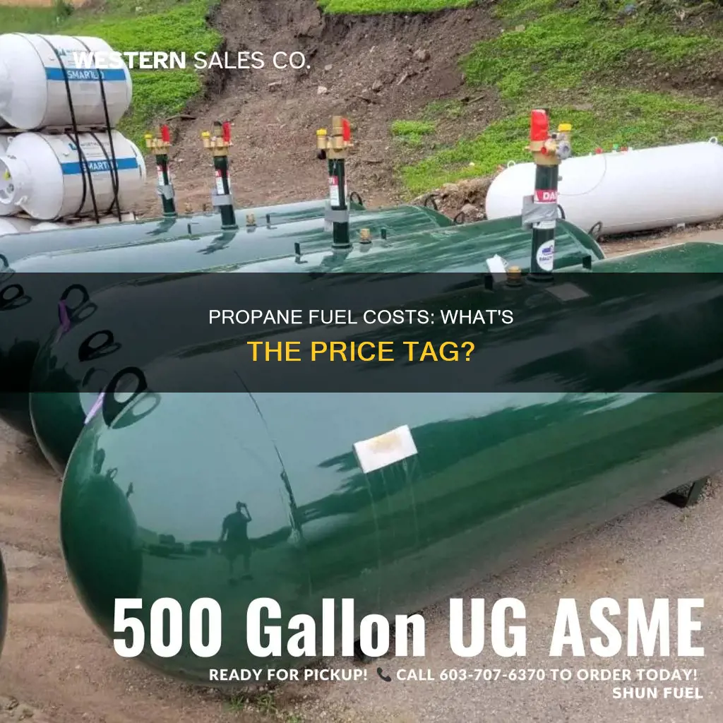 how much is propane fuel