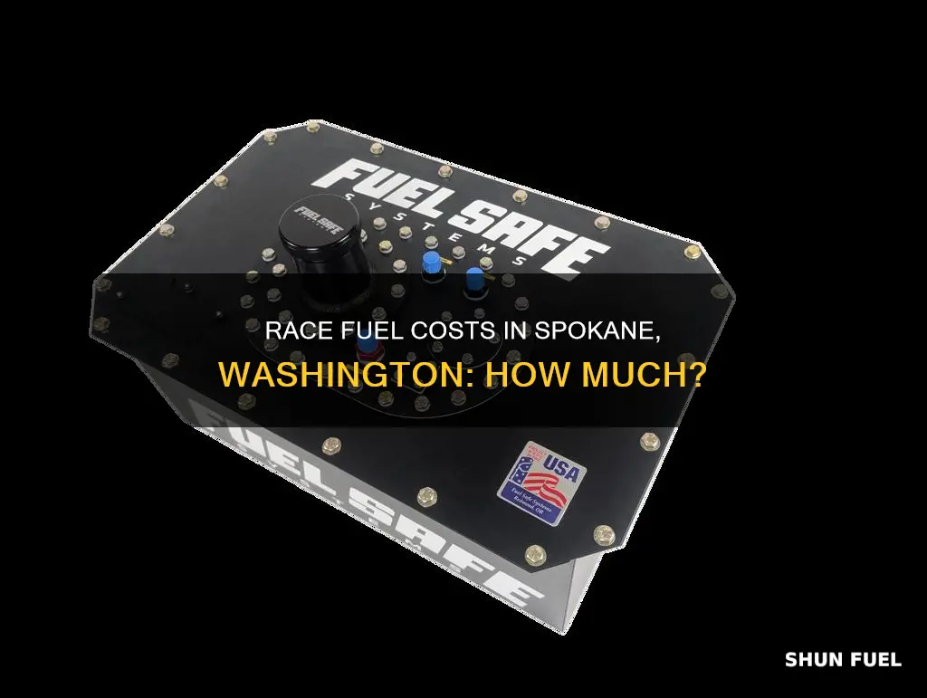 how much is race fuel per gallon in spokane washington
