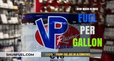 Race Fuel Costs: Price per Gallon Explored
