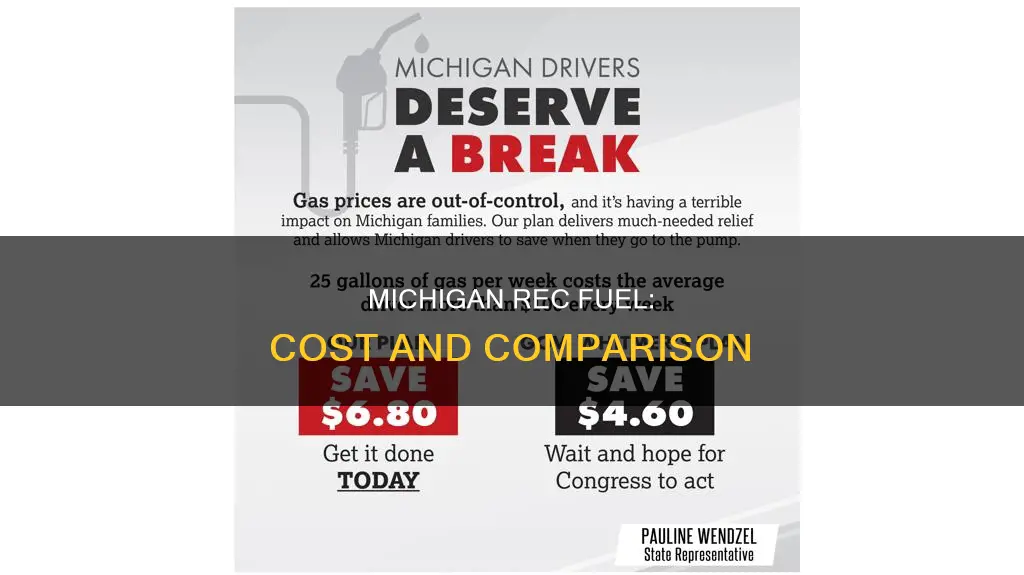 how much is rec fuel in michigan