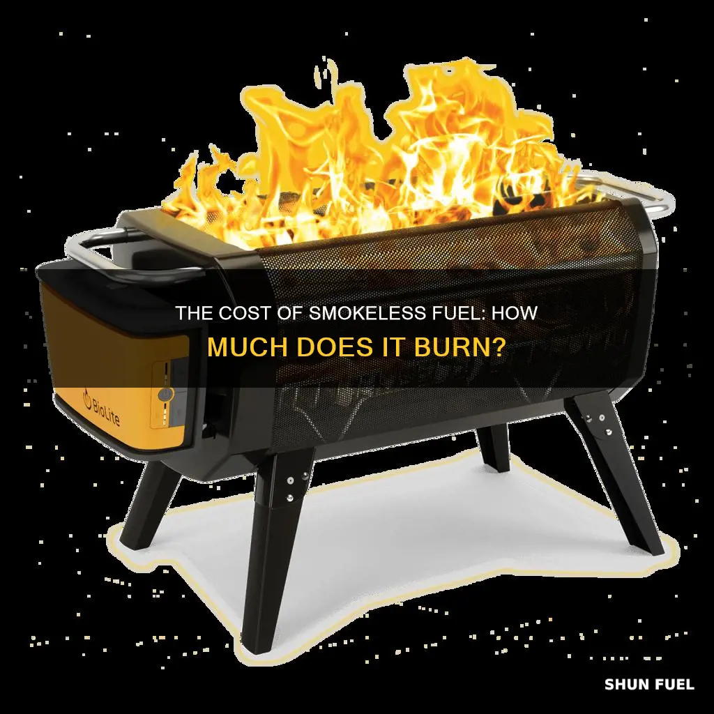 how much is smokeless fuel