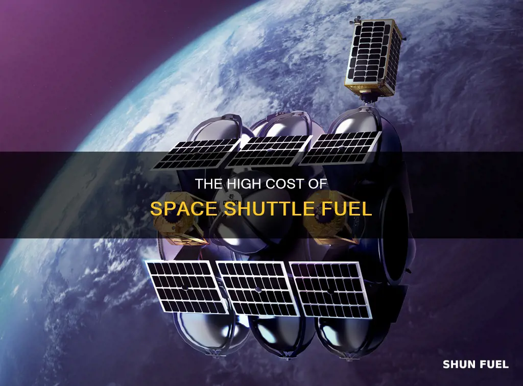 how much is space shuttle fuel