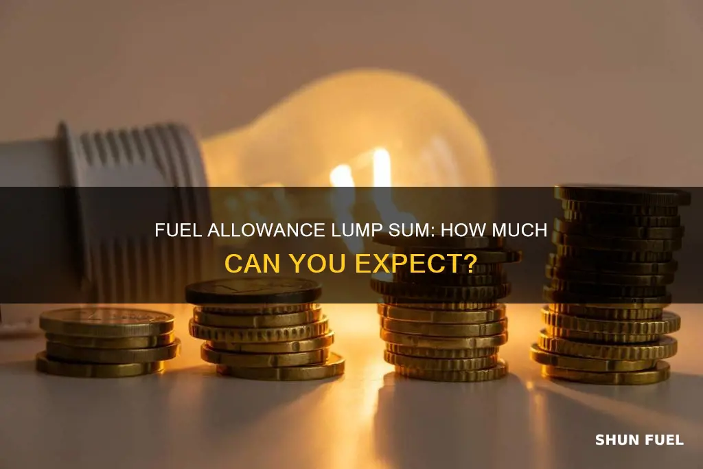 how much is the fuel allowance lump sum