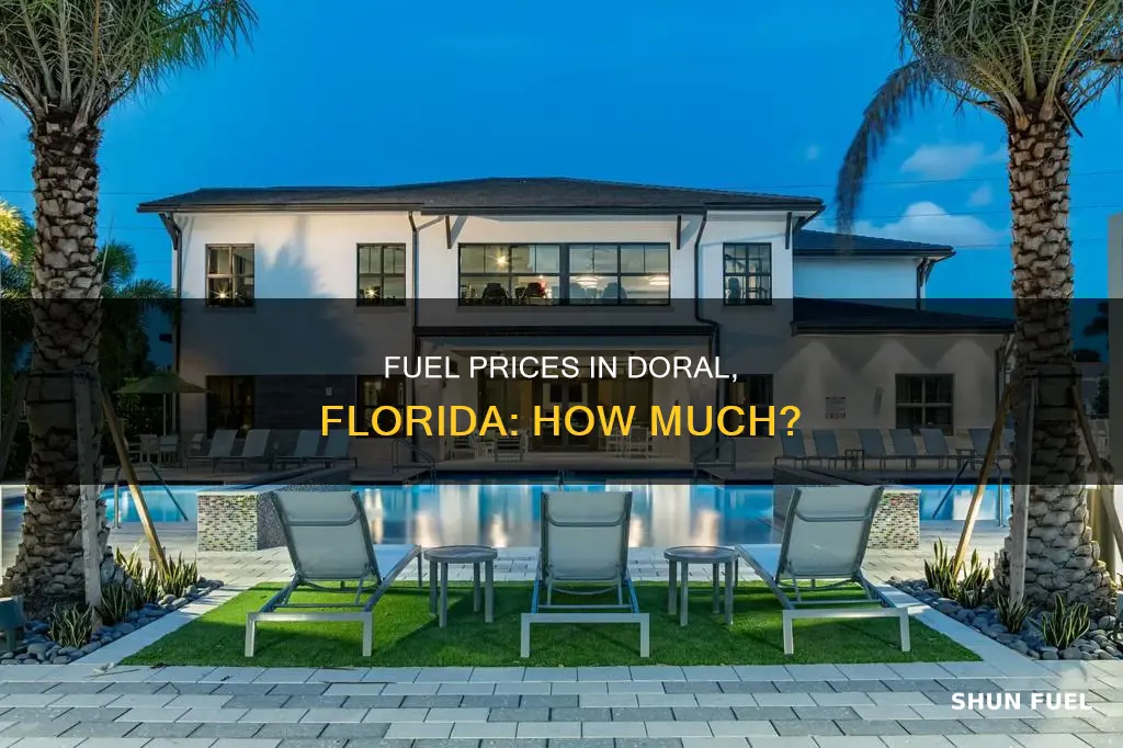 how much is the fuel gallon in doral fl