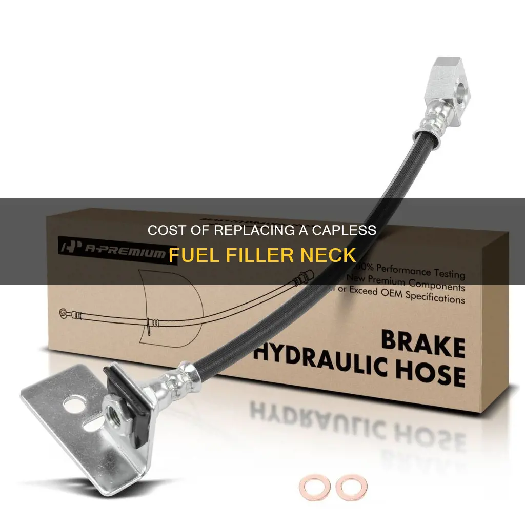 how much is to replace capless fuel filler neck