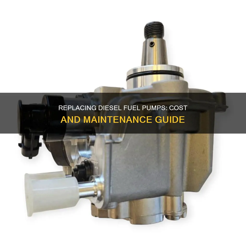 how much is to replace diesel fuel pumps