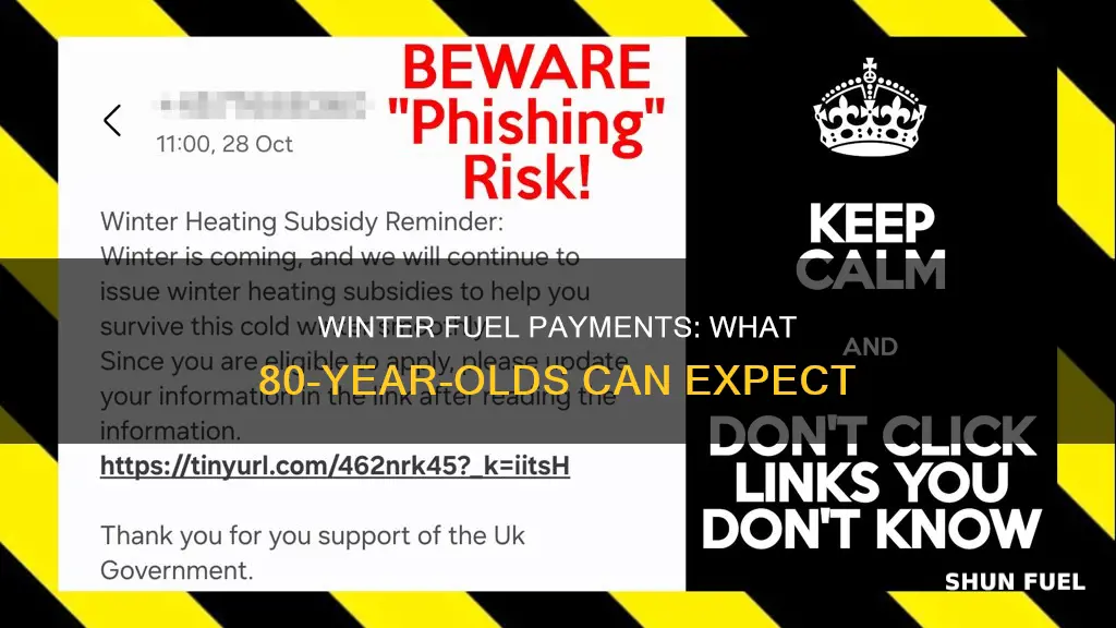 how much is winter fuel payment for 80 year old