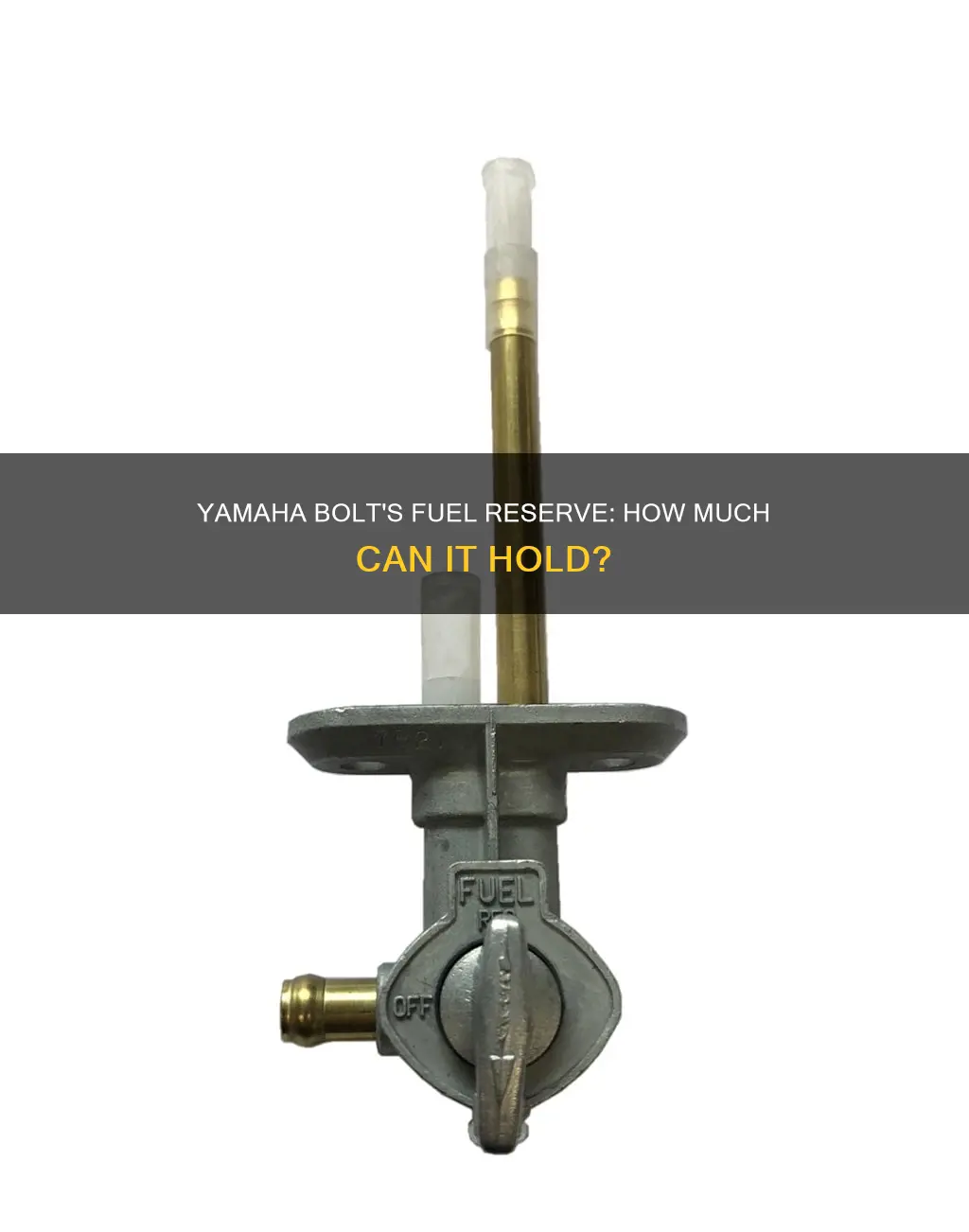 how much is yamaha bolt fuel reserve