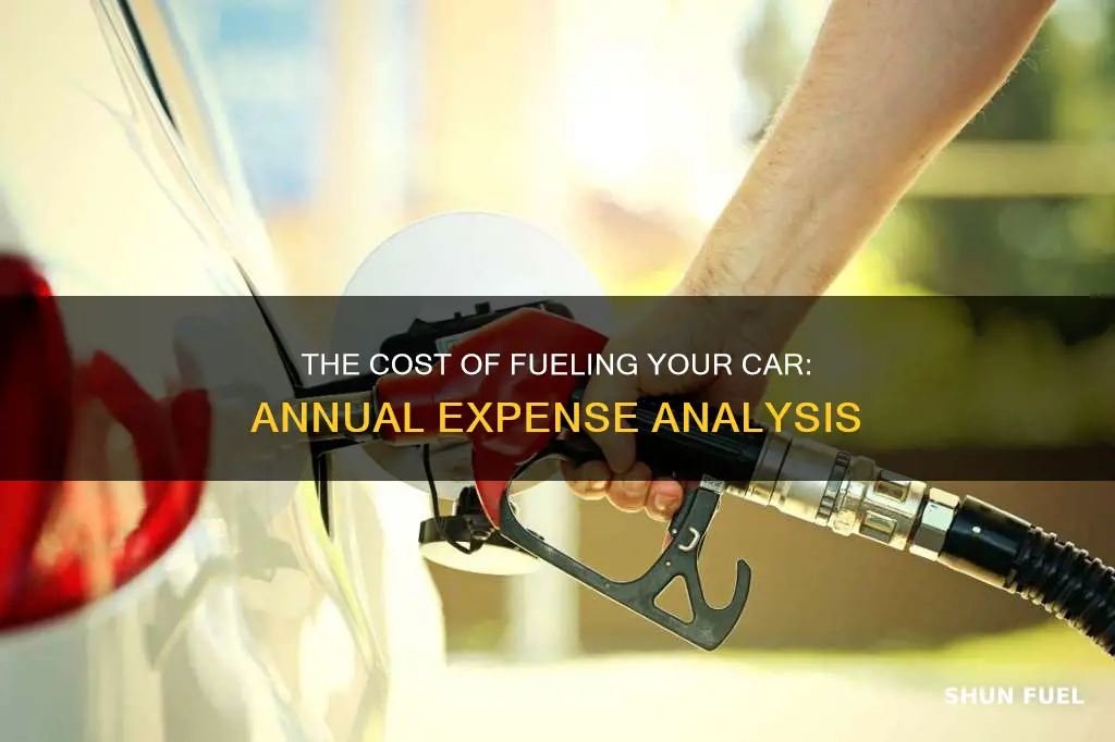 how much is yearly cost for car fuel
