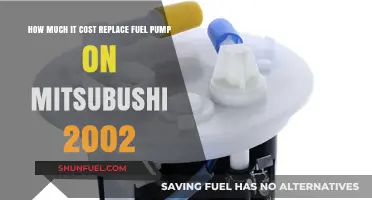 Fuel Pump Replacement: Cost Guide for 2002 Mitsubishi