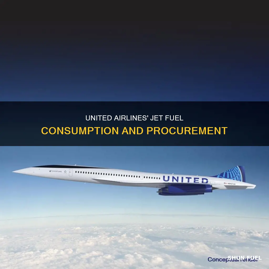 how much jet fuel do united airlines buy