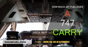 The Jet Fuel Capacity of a Jumbo Jet