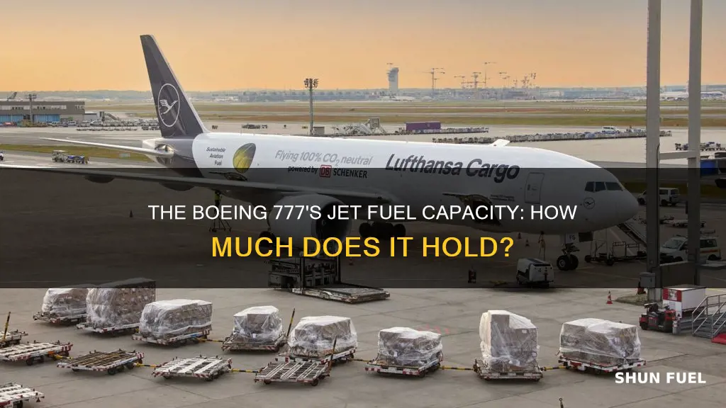 how much jet fuel does a 777 hold