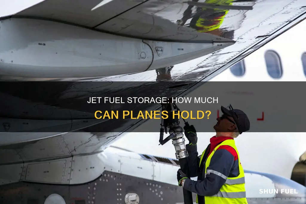 how much jet fuel does a plane hold