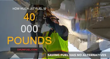 Understanding Jet Fuel Consumption: 40,000 Pounds in Perspective