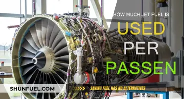 Jet Fuel Consumption: How Much Per Passenger?