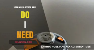Jetboil Fuel: How Much is Enough?