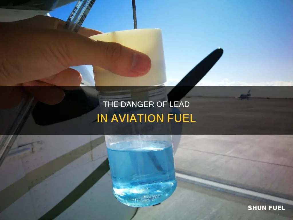 how much lead in aviation fuel 100ll