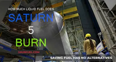 Saturn V's Fuel Consumption: Burning Liquid Fuel
