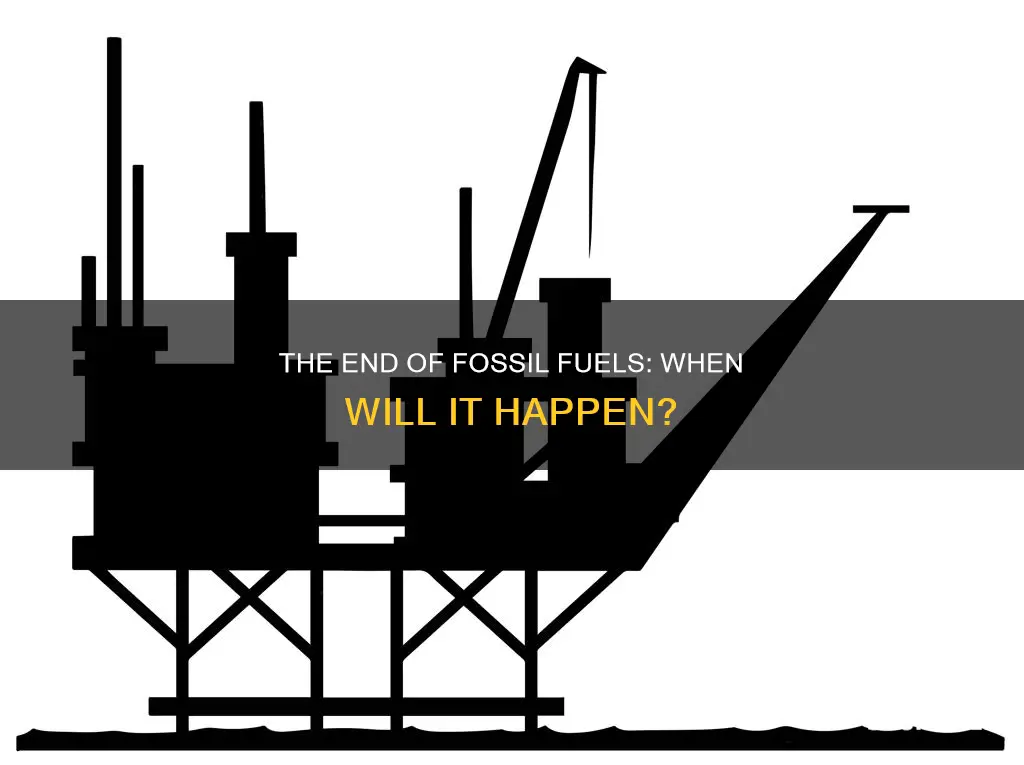 how much longer until we run out of fossil fuels