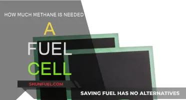Methane Fuel Cells: How Much Methane is Needed?