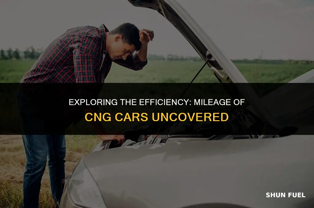 how much mileage does cng car give