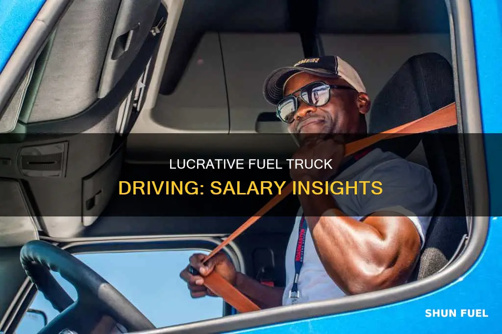 how much money does a fuel truck driver make