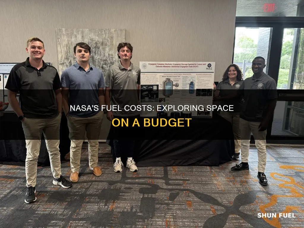 how much money does nasa spend on fuel