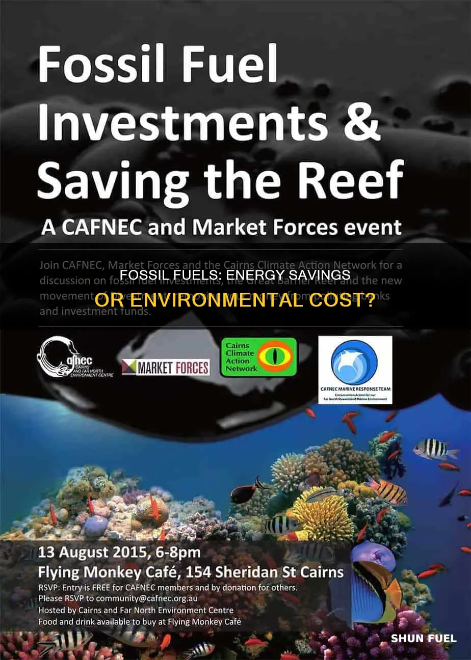 how much money does using fossil fuels save