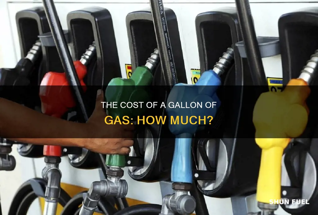 how much money is a gallon of gas