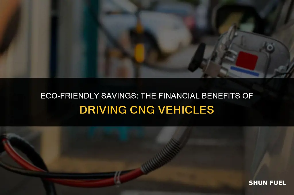 how much money is saved by driving cng